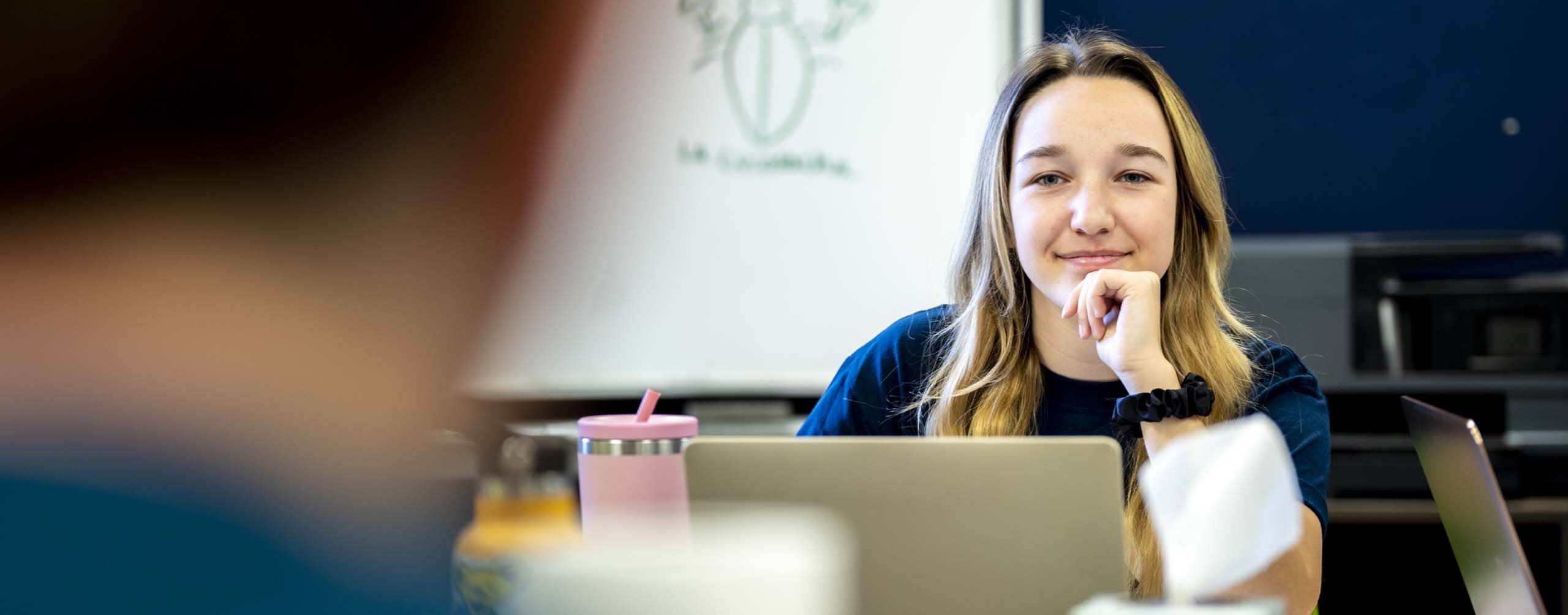 A student journalist